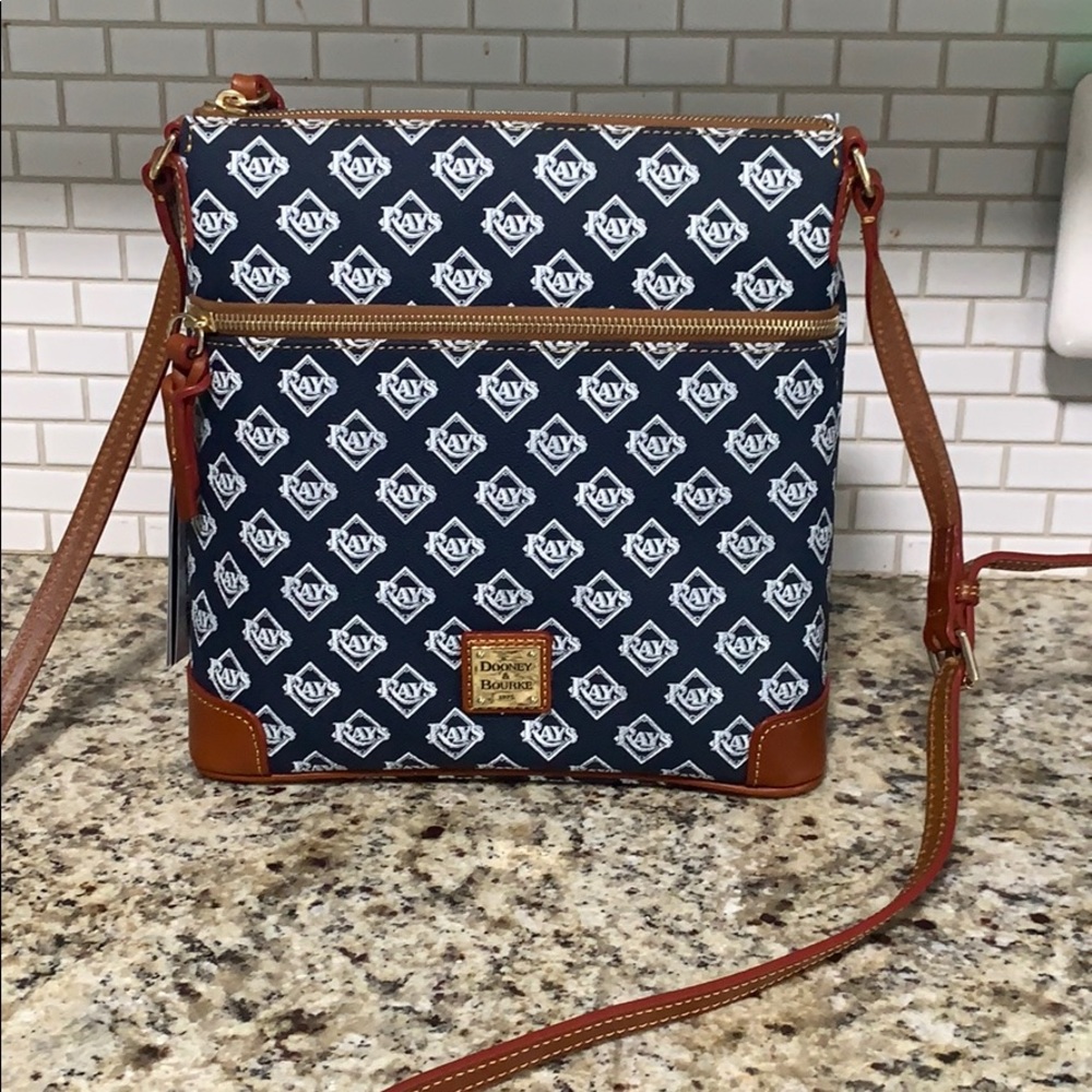 Dooney and Bourke x Tampa Bay Rays purse